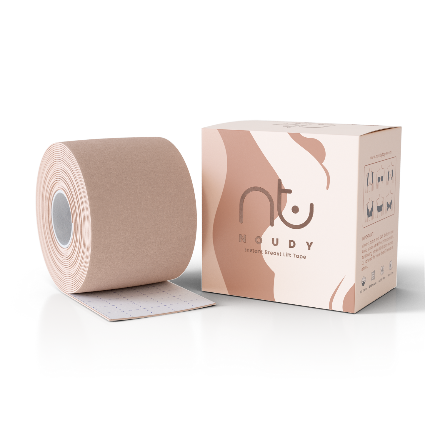 NOUDY TAPE NUDE - SILIKON NIPPLE COVER TWIN-BUNDLE