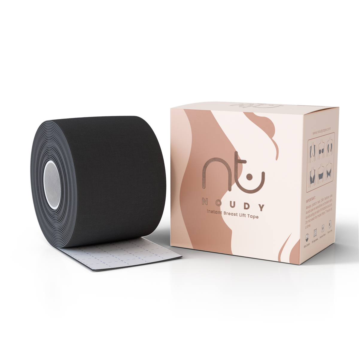 NOUDY TAPE X BLACK - Breast Tape